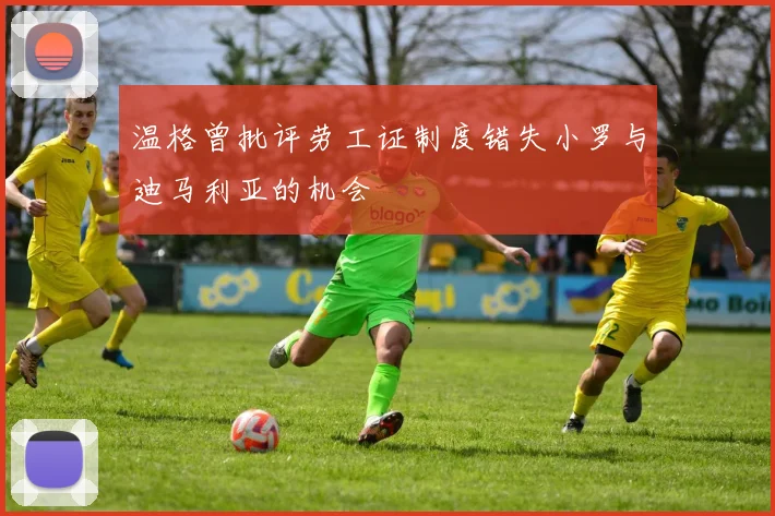 温格曾批评劳工证制度错失小罗与迪马利亚的机会